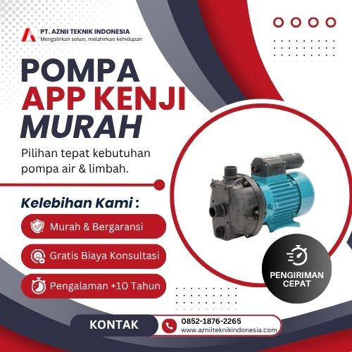 pompa app kenji original by pt aznii teknik indonesia