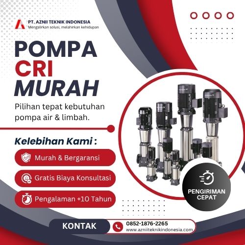 pompa cri original by pt aznii teknik indonesia