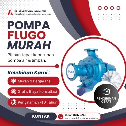 pompa flugo original by pt aznii teknik indonesia