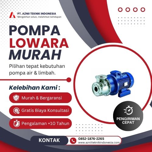 pompa lowara original by pt aznii teknik indonesia