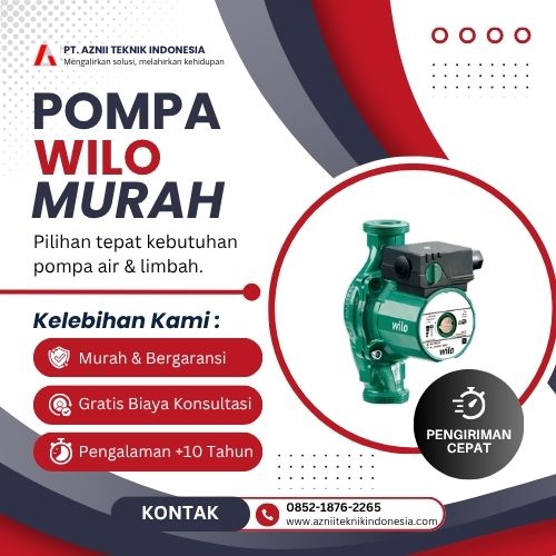 pompa wilo original by pt aznii teknik indonesia