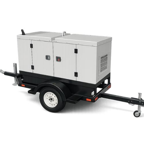 Genset Cummins 100 KVA 80 KW Genset Silent Trailer Type